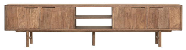 TV stand Bliss No.2 large, 4 doors, 2 open racks