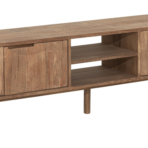 TV stand Bliss No.2 large, 4 doors, 2 open racks