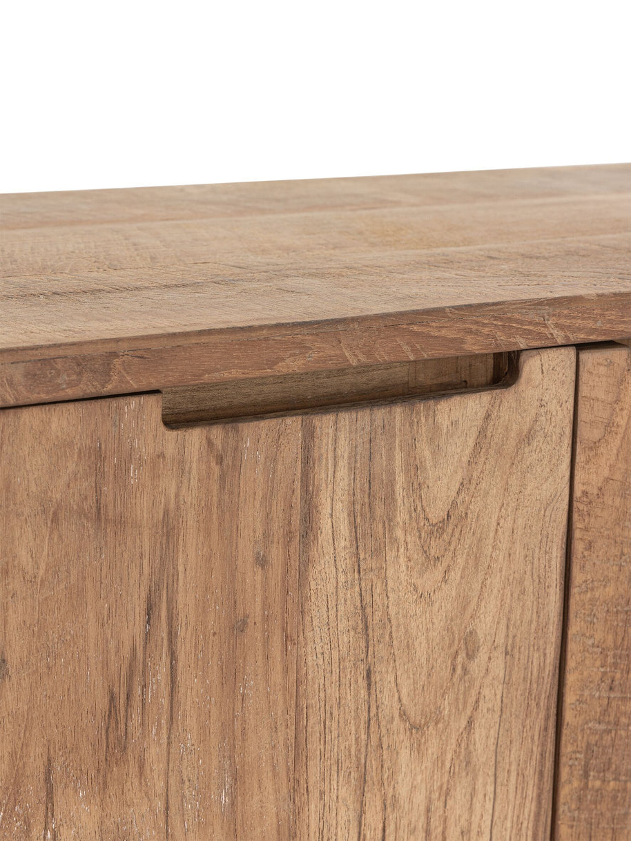 TV stand Bliss No.2 large, 4 doors, 2 open racks