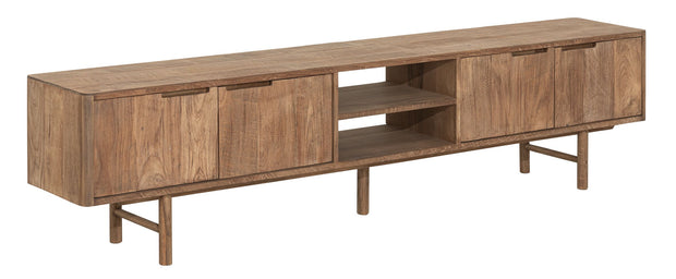 TV stand Bliss No.2 large, 4 doors, 2 open racks