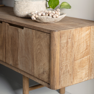 TV stand Bliss No.2 large, 4 doors, 2 open racks
