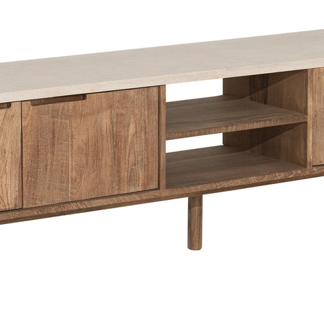 TV stand Bliss Mortex No.2 large, 4 doors, 2 open racks