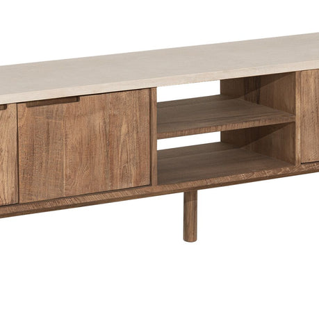 TV stand Bliss Mortex No.2 large, 4 doors, 2 open racks