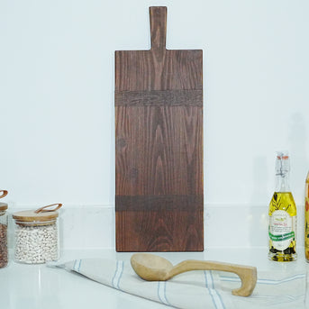 Classic Dark Rectangle Charcuterie Board