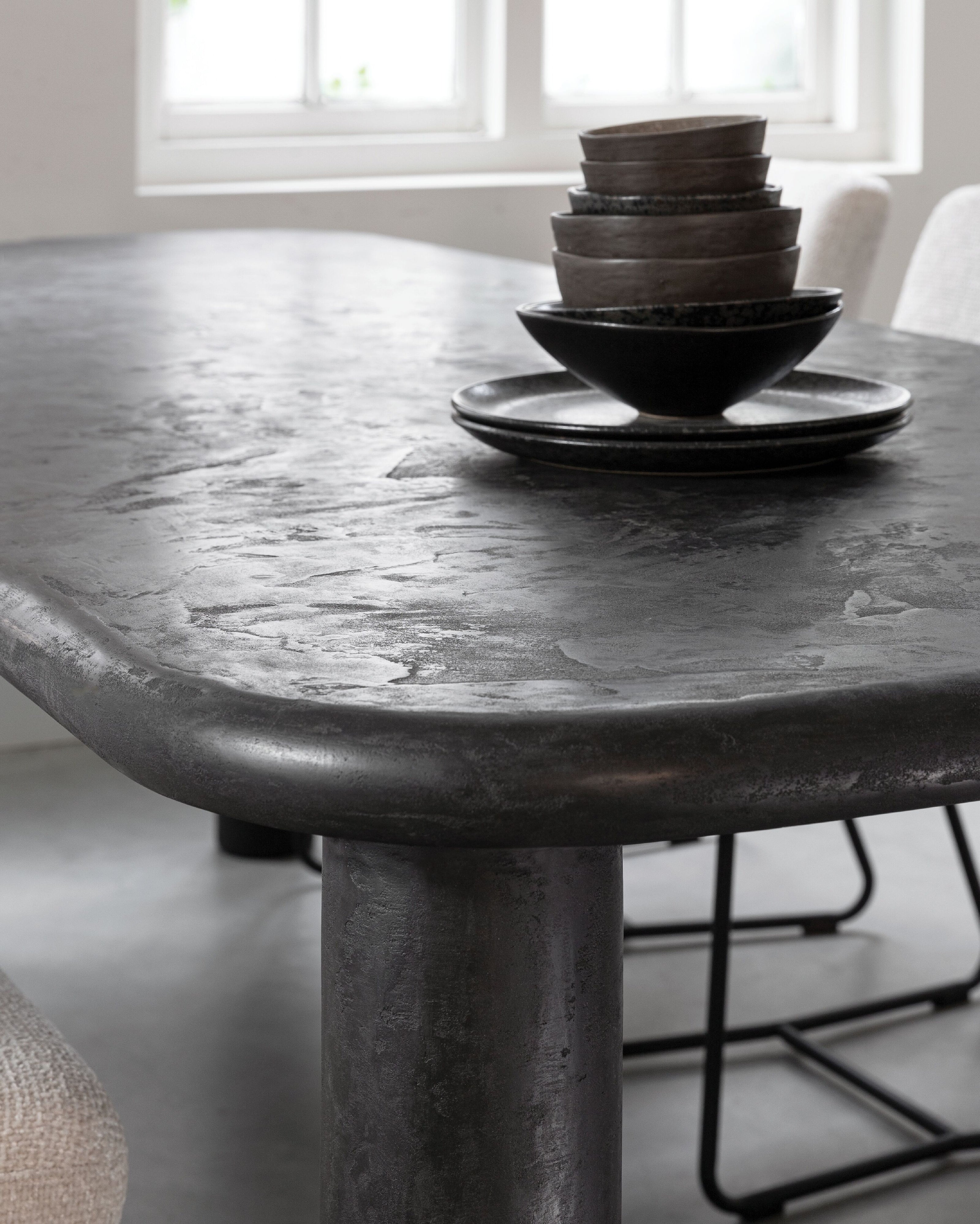 Dining table Clio rectangular PEPPER
