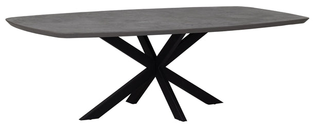 Dining table Vito Danish oval PEPPER