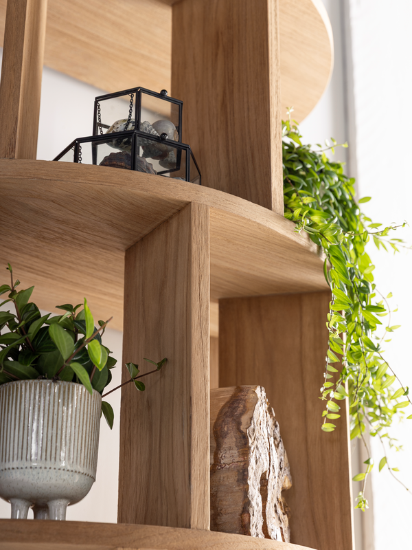 Bookcase Forte round