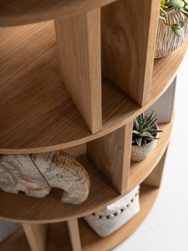 Bookcase Forte round