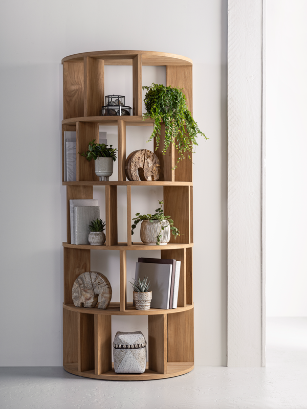 Bookcase Forte round