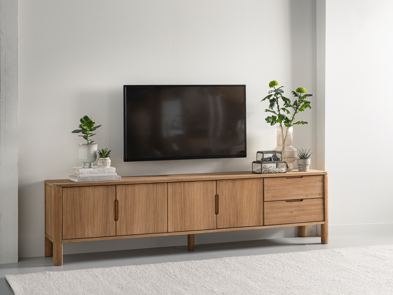 TV stand Forte, 4 doors, 2 drawers