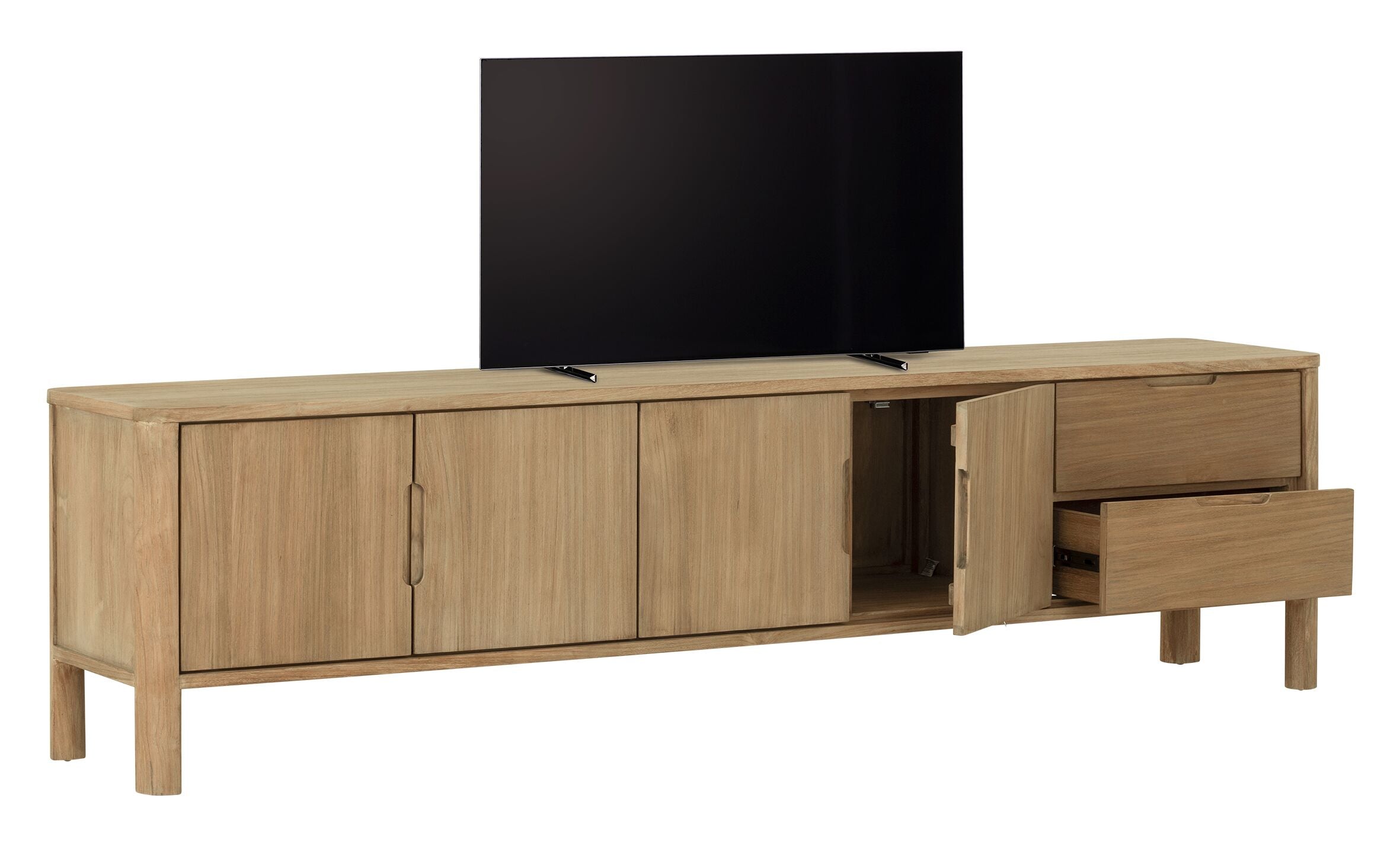 TV stand Forte, 4 doors, 2 drawers