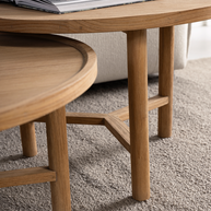 Coffee table Forte round medium