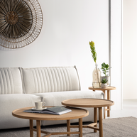 Coffee table Forte round medium