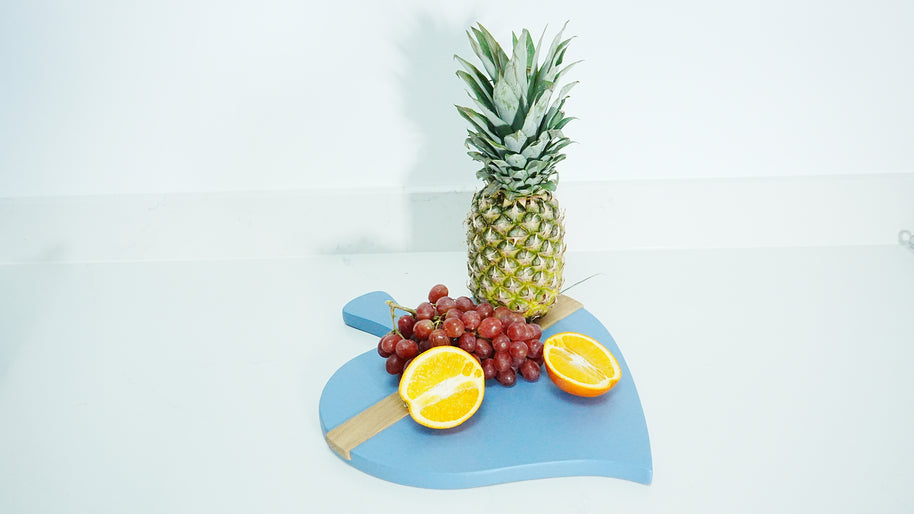 Blue Leaf Charcuterie Board