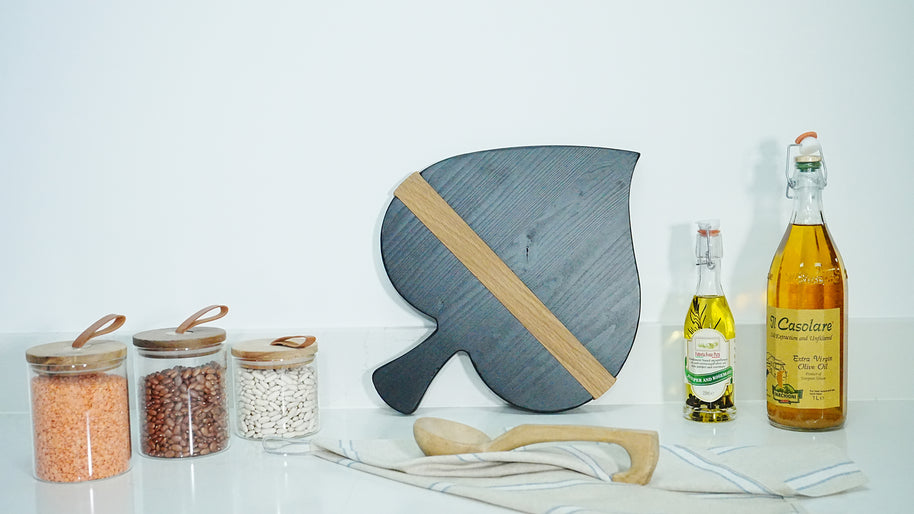 Black Leaf Charcuterie Board
