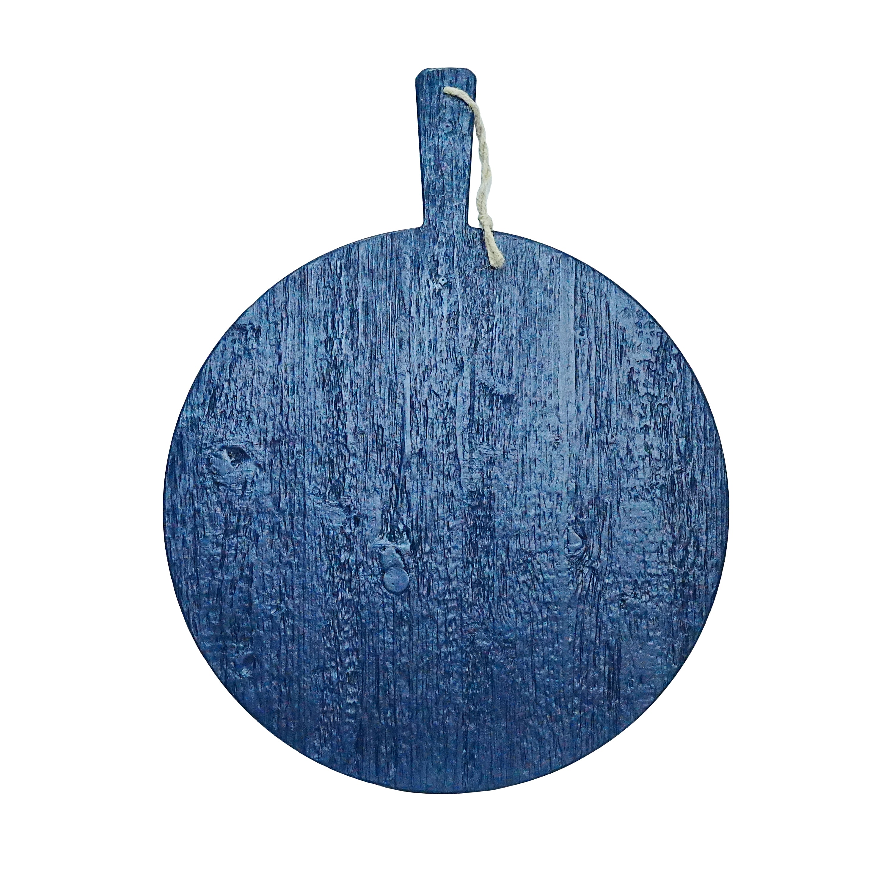 Deep Blue Round Charcuterie Board