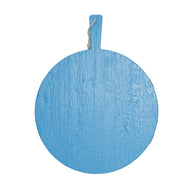Blue Round Charcuterie Board | Natural