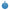 Blue Round Charcuterie Board | White