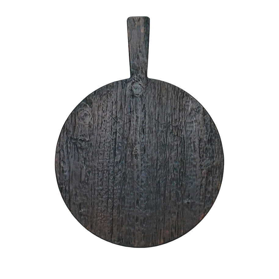 Classic Dark Round Charcuterie Board | Small