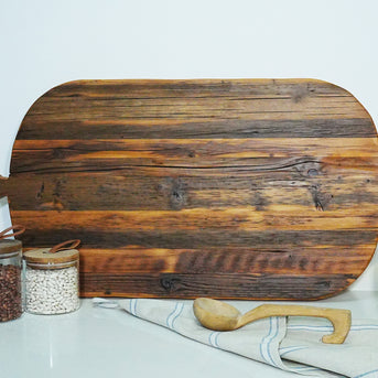 Classic Oversized Rectangle Footed Board