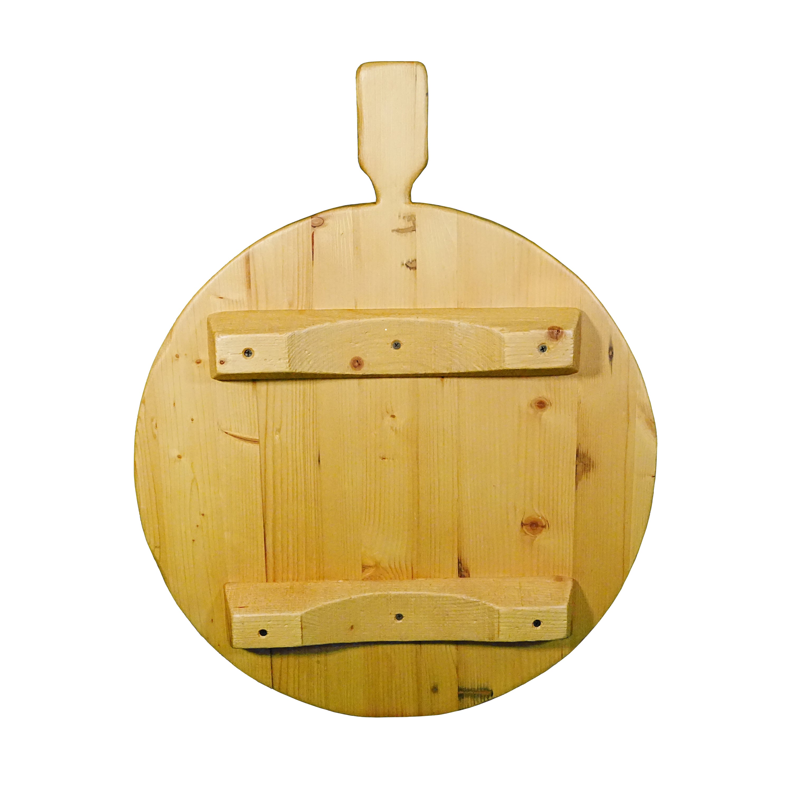 Classic Oversized Round Footed Serving Board