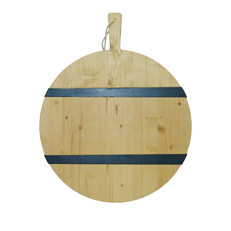 Classic Round Charcuterie Board | Black