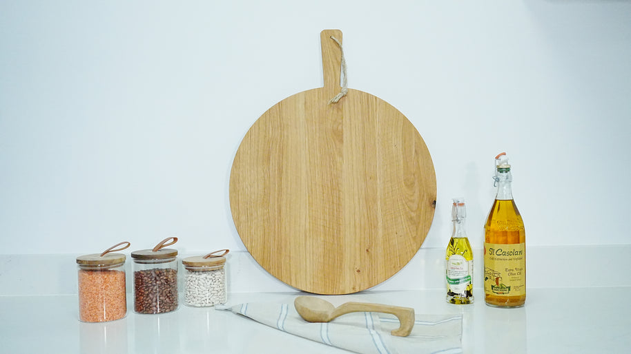 Classic Round Chopping Board | Brown