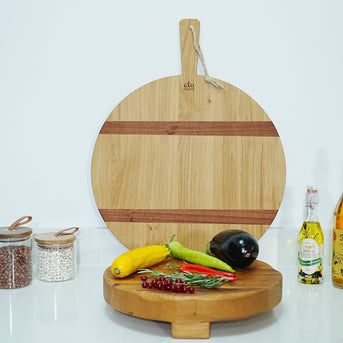 Classic Round Chopping Board | Brown