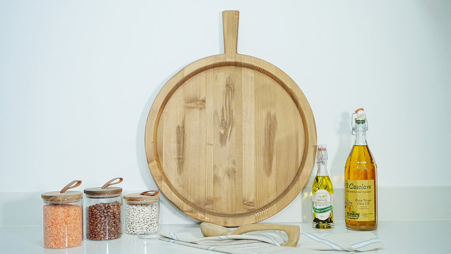 Classic Wooden Serving Tray