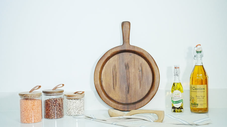 Classic Wooden Serving Tray | Small