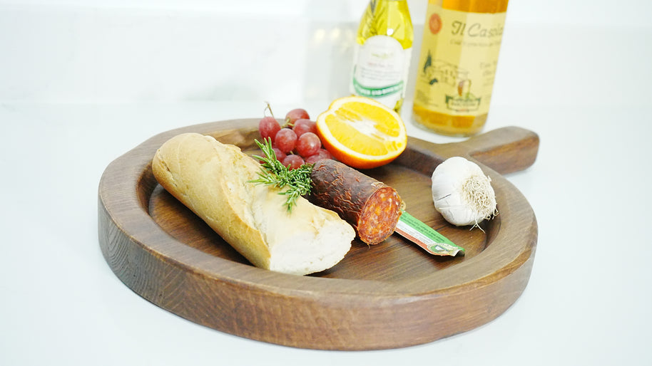 Classic Wooden Serving Tray | Small
