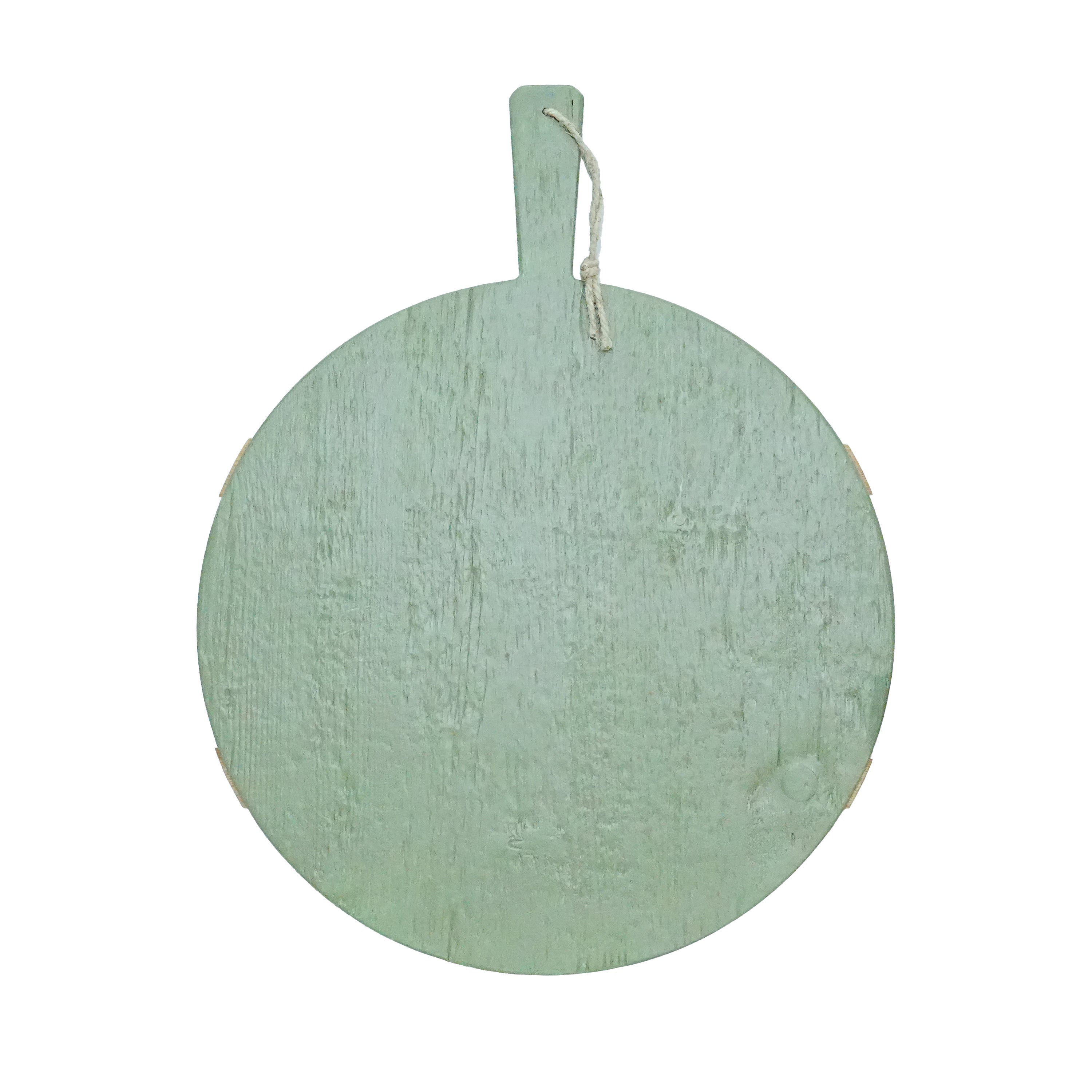 Green Round Charcuterie Board
