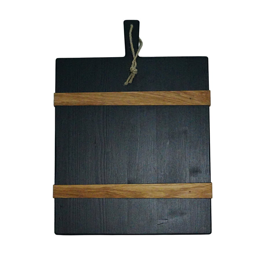 Black Rectangle Charcuterie Board