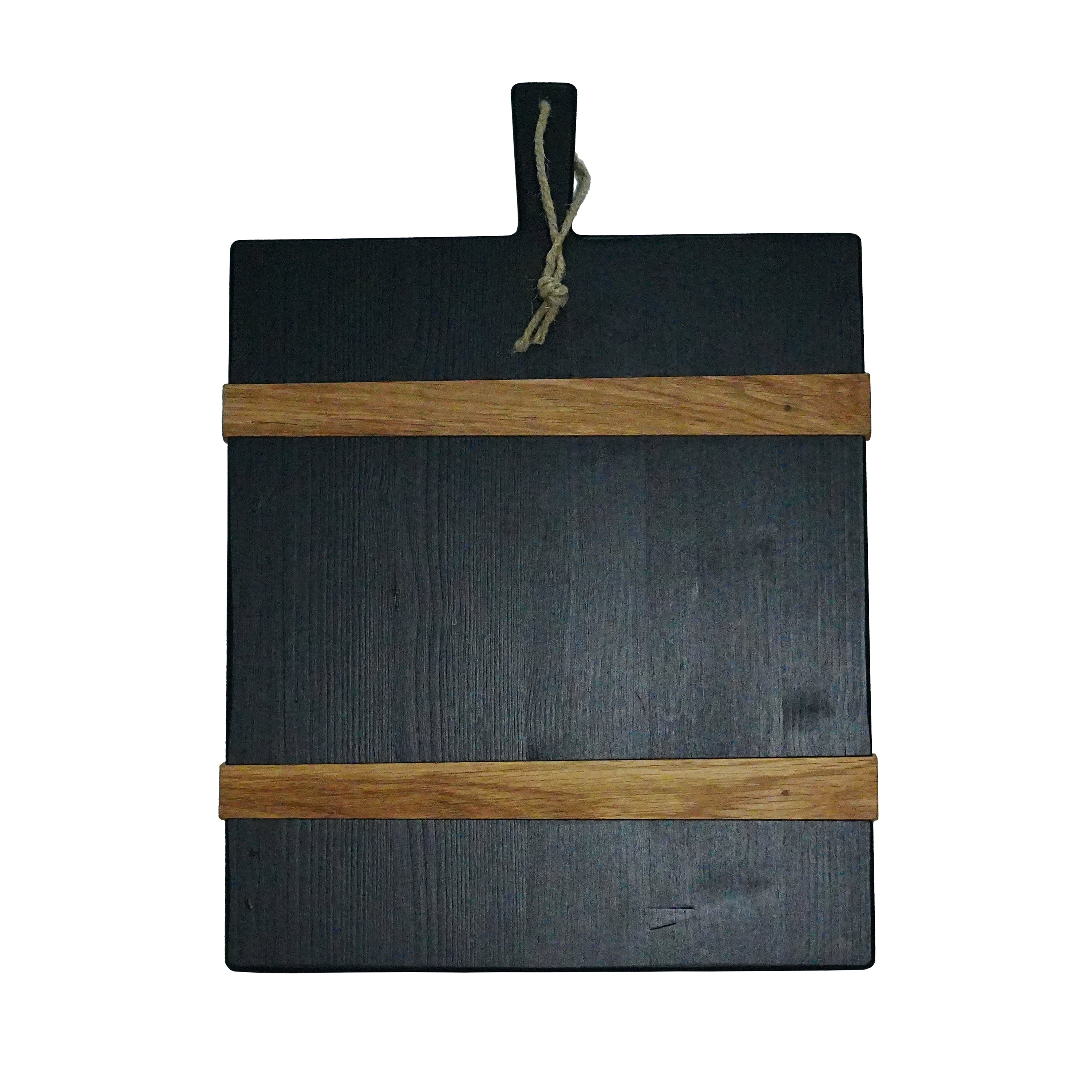 Black Rectangle Charcuterie Board