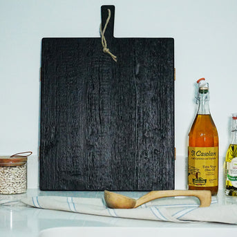 Black Rectangle Charcuterie Board