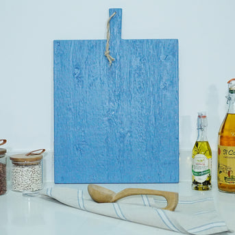 Blue Rectangle Charcuterie Board