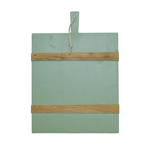 Green Rectangle Charcuterie Board