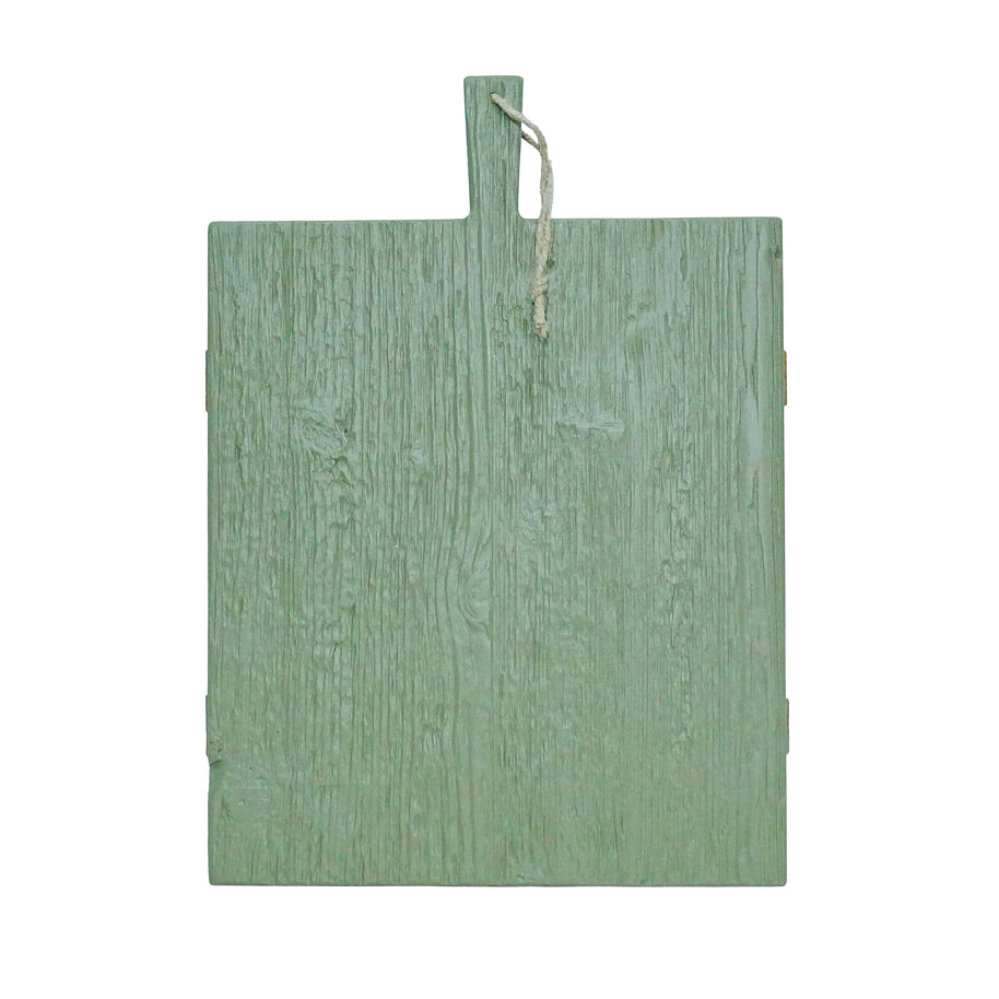 Green Rectangle Charcuterie Board