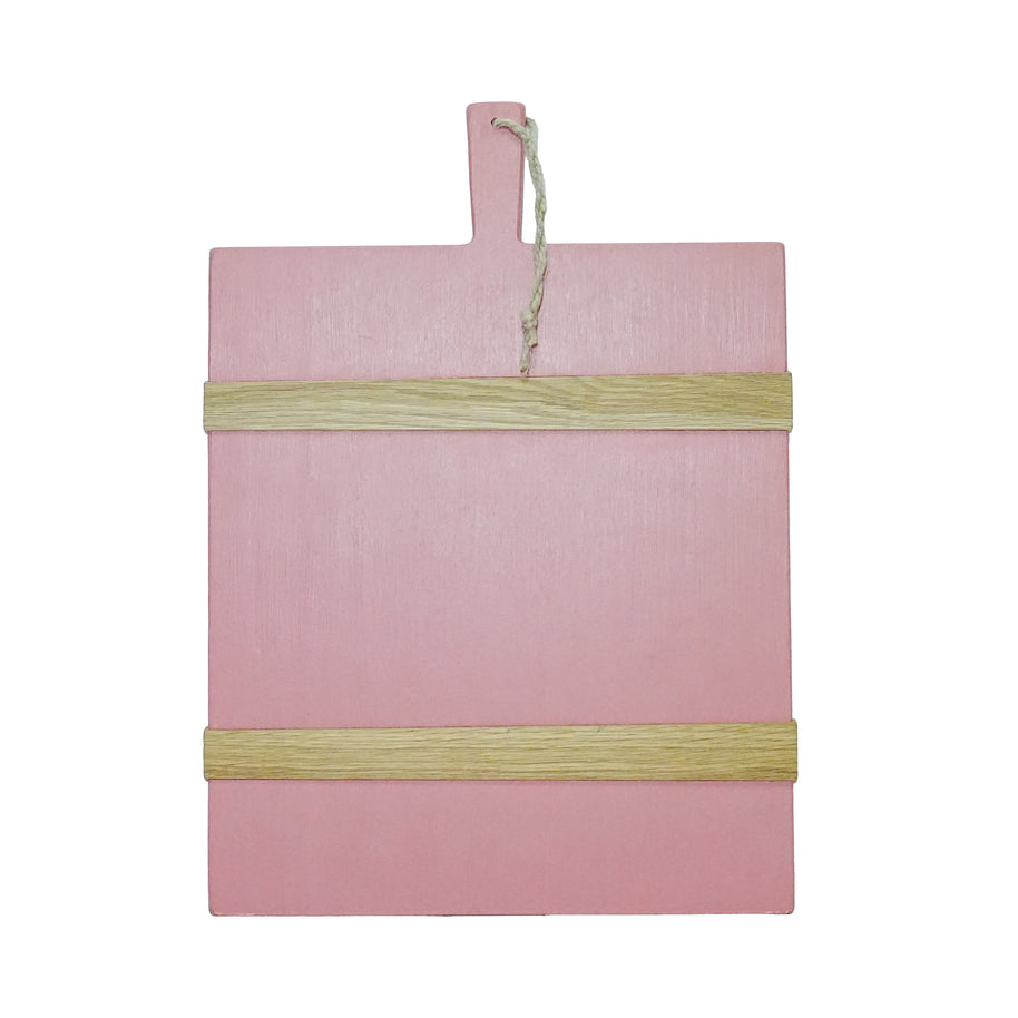 Pink Rectangle Charcuterie Board