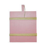 Pink Rectangle Charcuterie Board