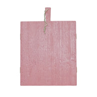 Pink Rectangle Charcuterie Board