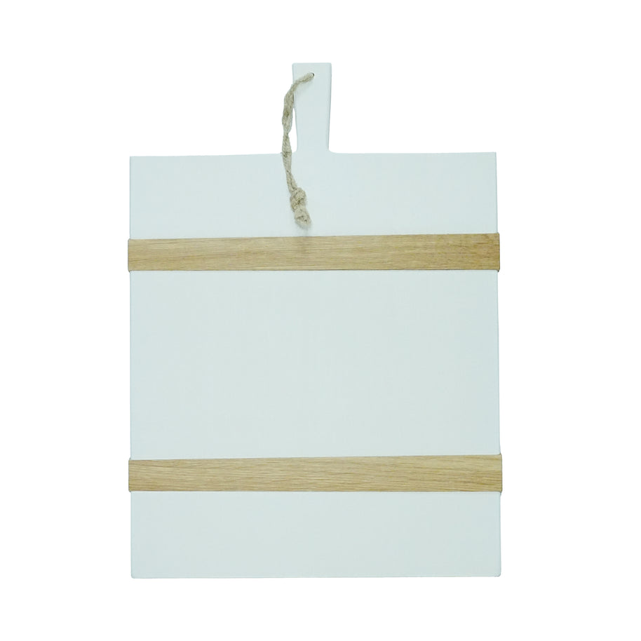 White Rectangle Charcuterie Board