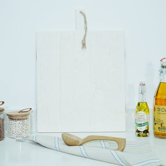 White Rectangle Charcuterie Board
