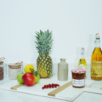 White Rectangle Charcuterie Board