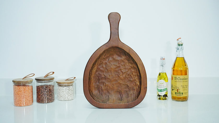 Rustic Wooden Serving Tray