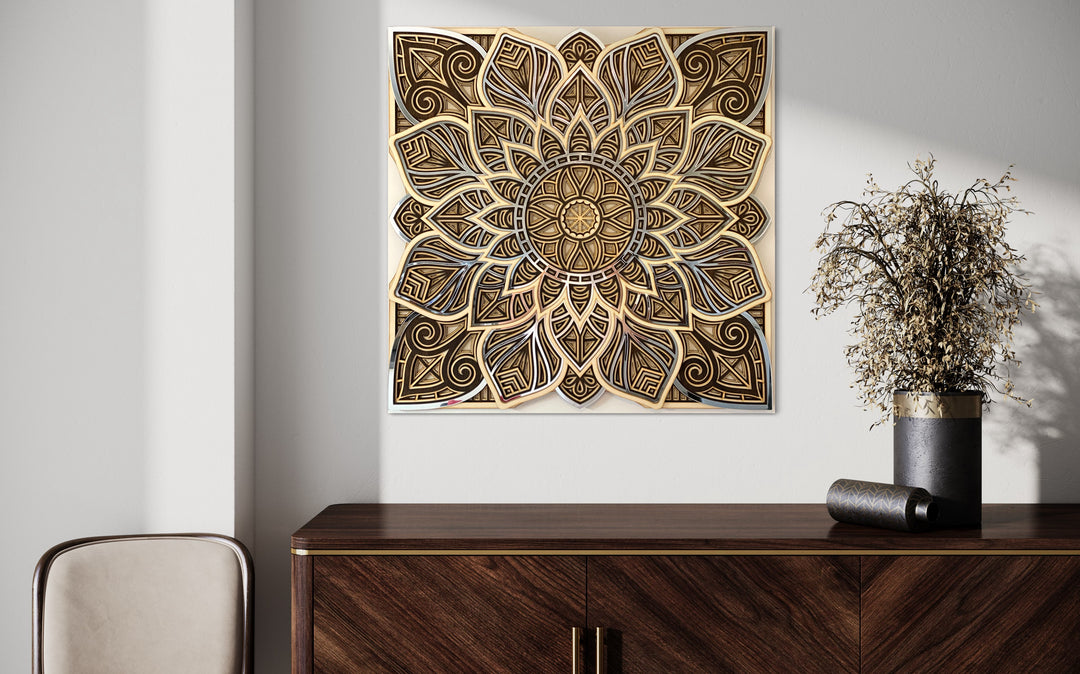 Flower of Symmetry - Wall Art