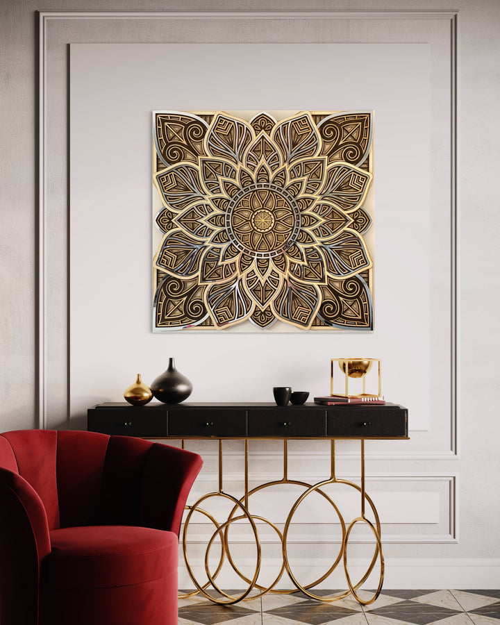 Flower of Symmetry - Wall Art