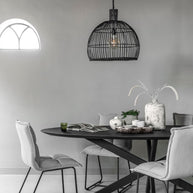 Hanging lamp Las Salinas BLACK