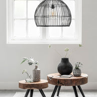 Hanging lamp Las Salinas BLACK