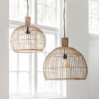 Hanging lamp Las Salinas NATURAL